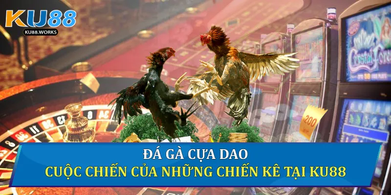 Đá Gà Cựa Dao - Cuộc Chiến Của Những Chiến Kê Tại Ku88 Đá gà cựa dao